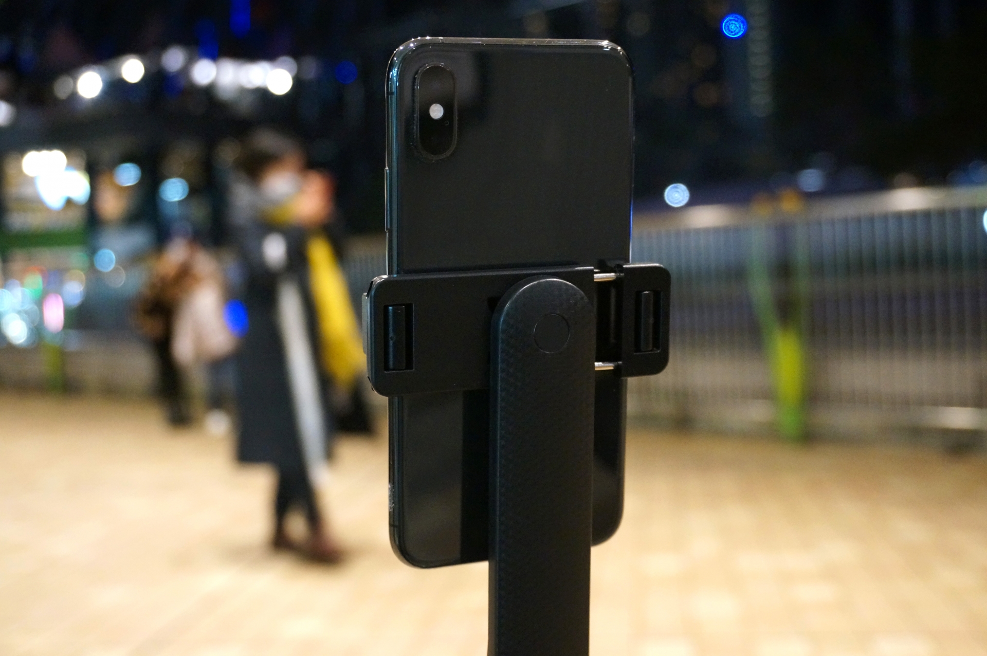 スマホライブ配信中