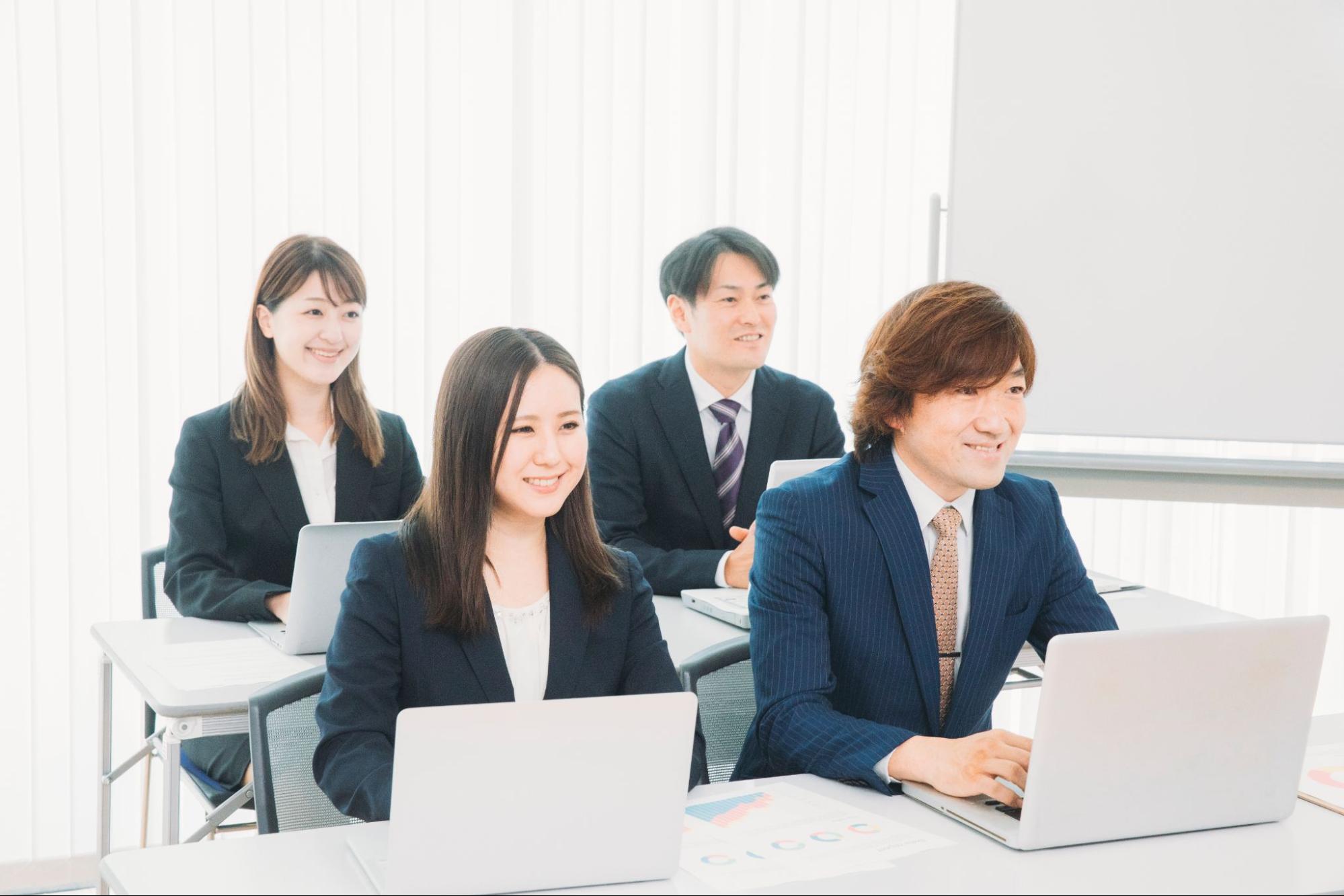 企業の研修の様子
