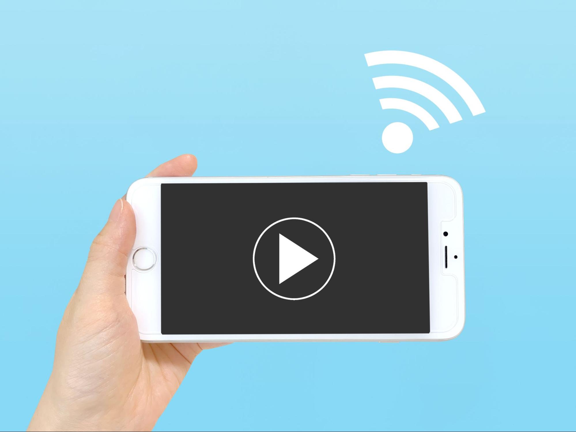 スマホで動画