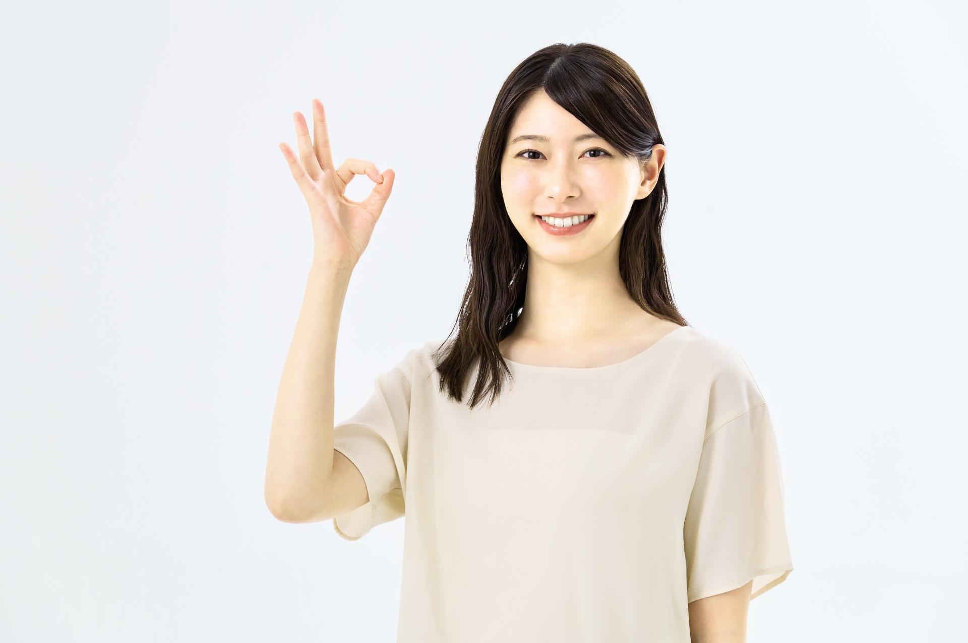 OK 若い女性　ビジネスウーマン　主婦