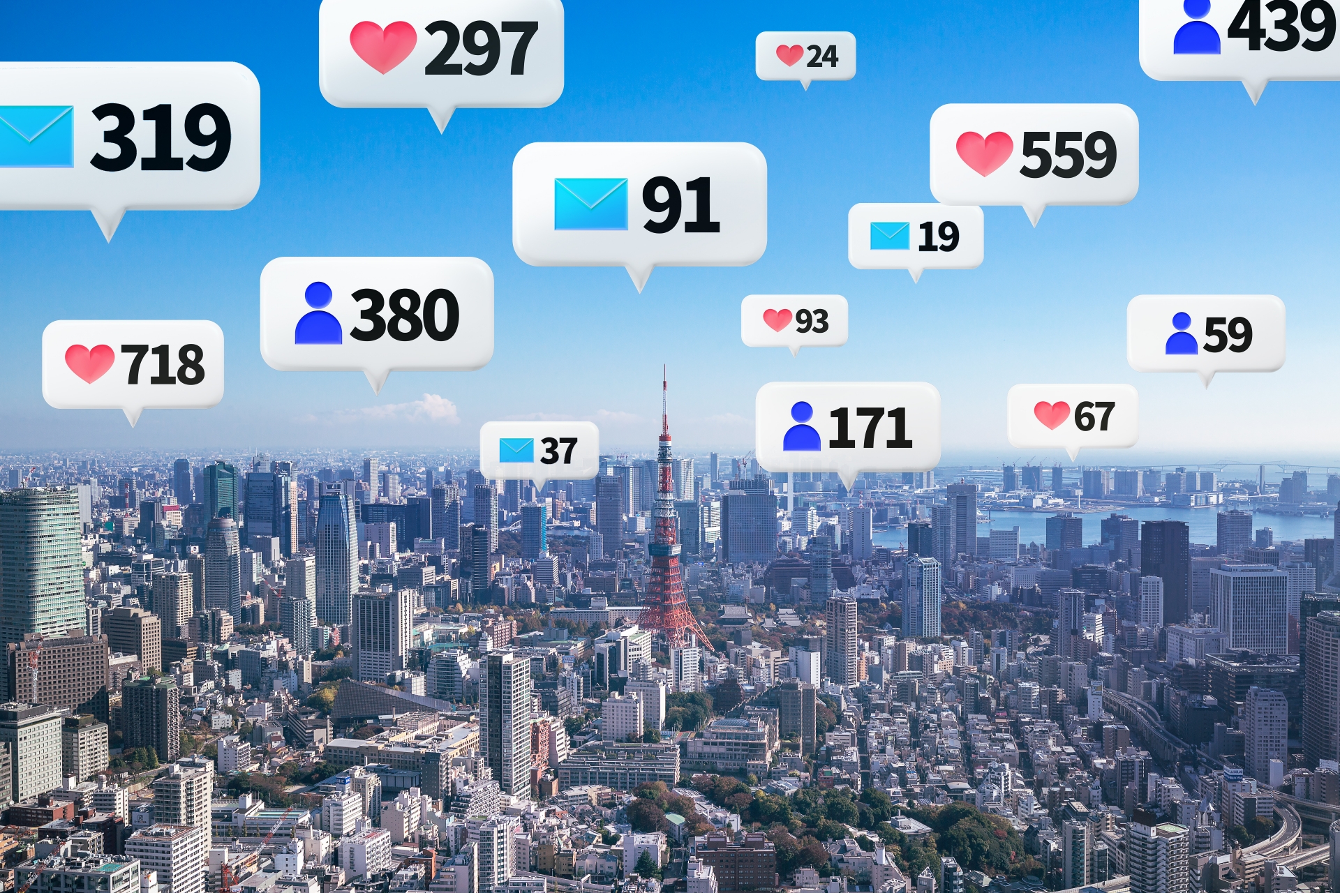 ソーシャルネットワークのイメージ
