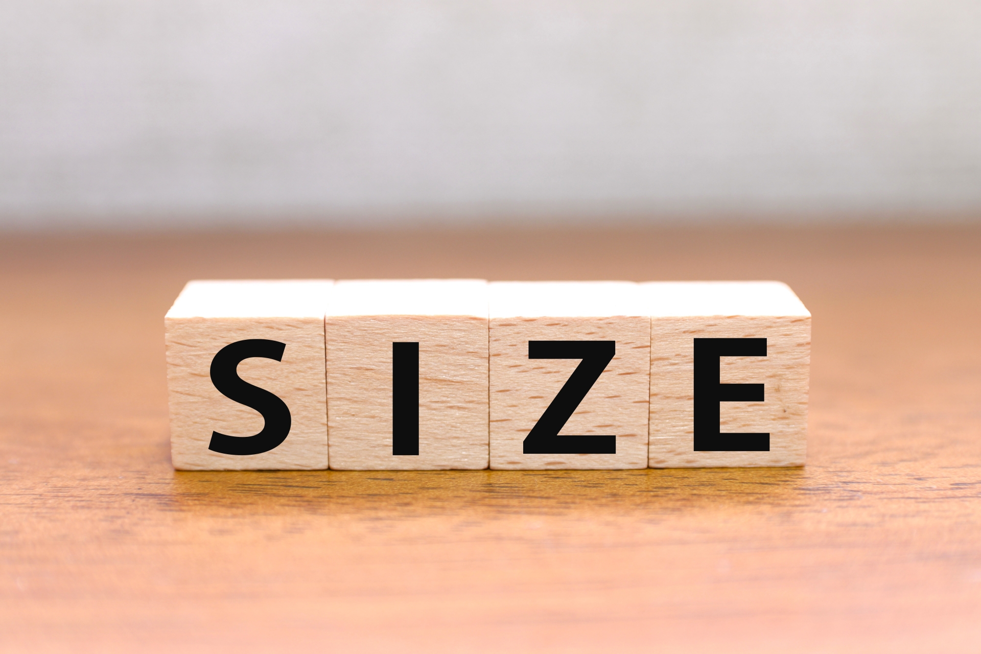 ＳＩＺＥの文字素材