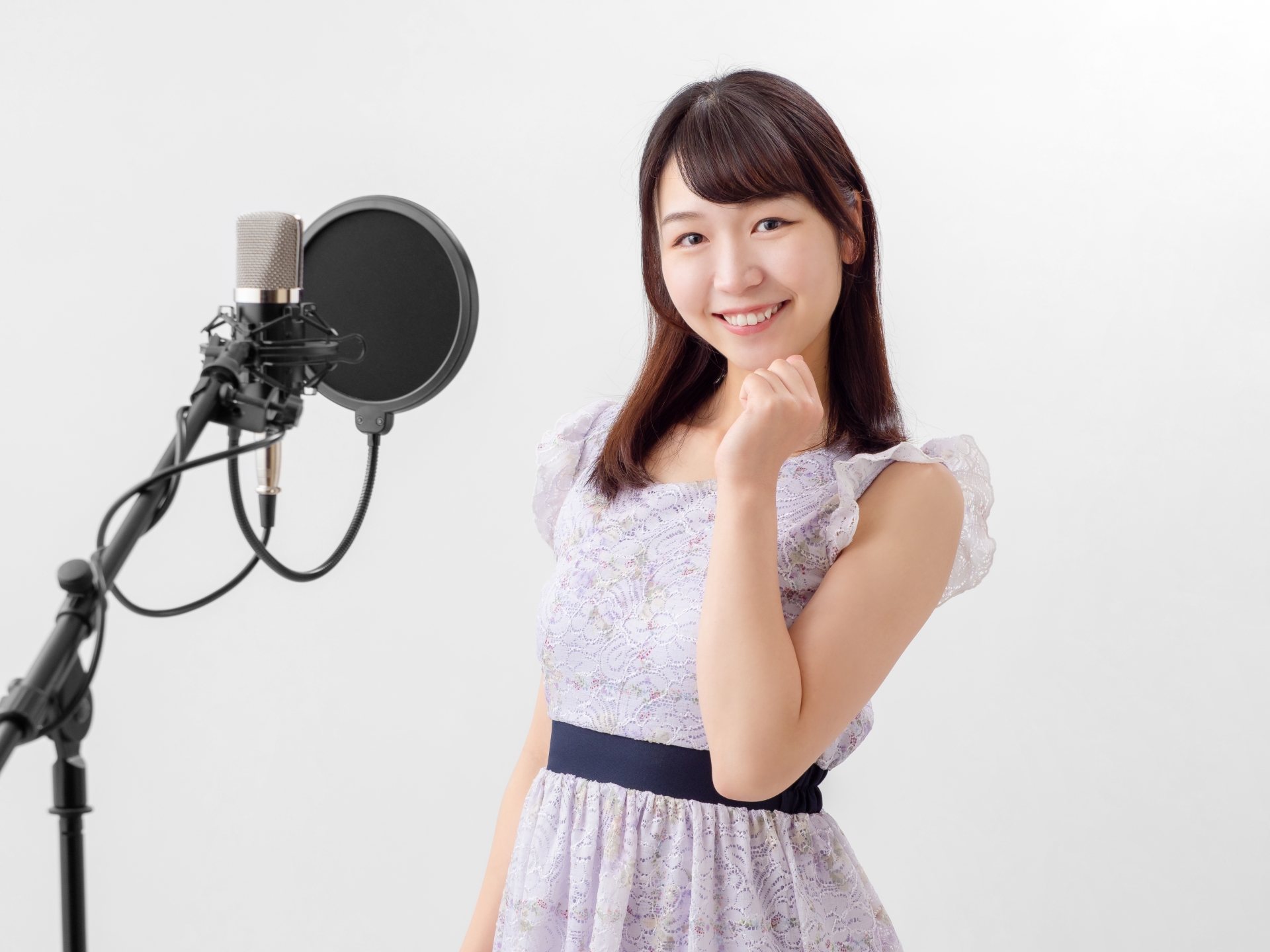 若い女性声優のイメージ